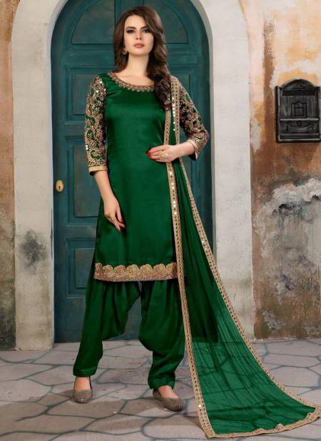 Green Colour AANAYA 48000 Fancy Latest Festive Wear Designer Salwar Suit Collection 48002